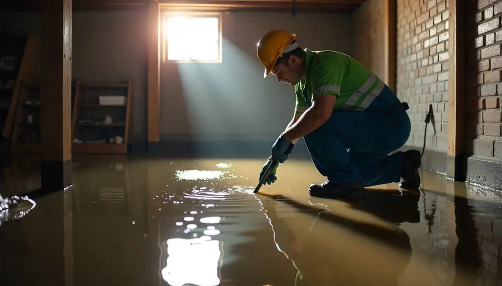 Professional water damage restoration services in Hoschton, GA